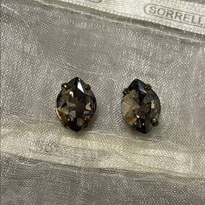 Sorrelli Gold Tone Marquis Shaped Earrings